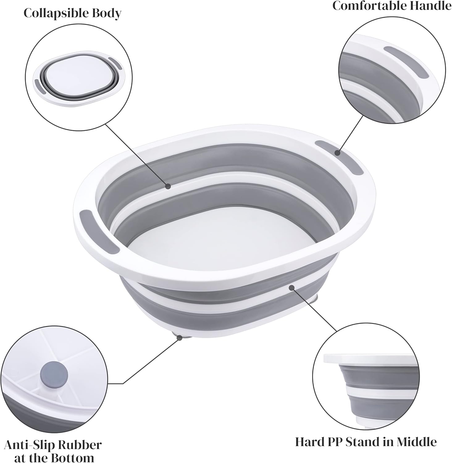 Collapsible handwash basin