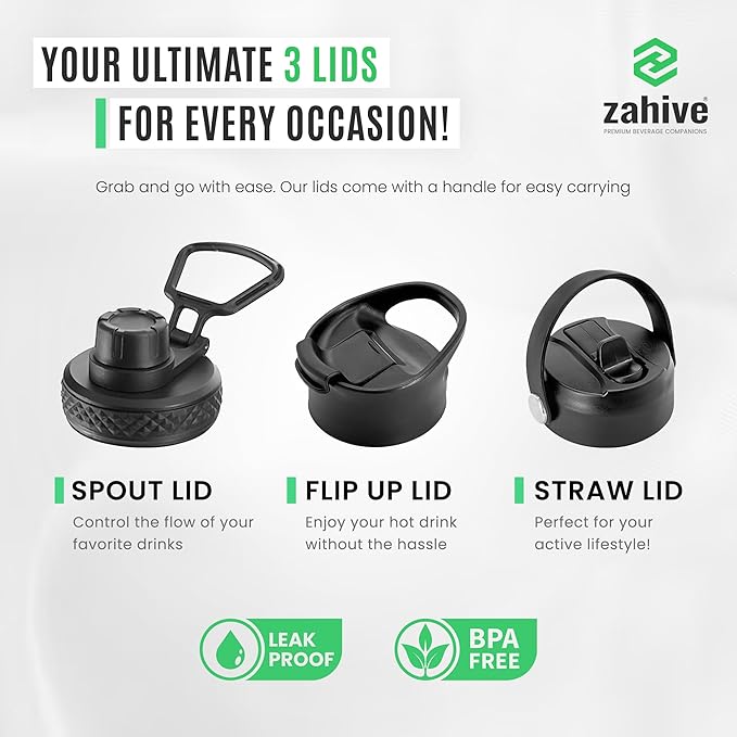 Zahive Stainless Steel Water Bottle
